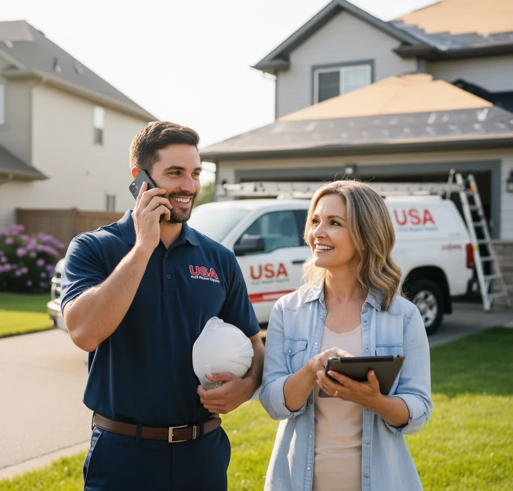 USA Roof Repair Experts customer support in Glen Dale